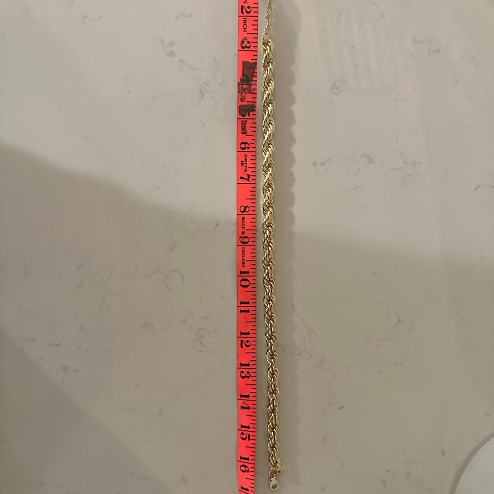 Uncommon James Braided Gold Necklace NWT - Picture 4 of 4